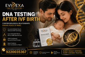 Read more about the article DNA Testing After IVF Birth: Ensuring Certainty with EVIDEXA DNA Test Solution Pvt Ltd