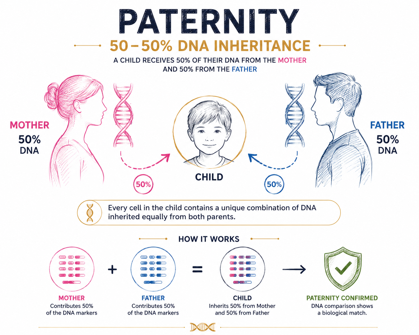 Read more about the article Paternity DNA Test for Peace of Mind: Get Clear Answers with Reliable DNA Testing