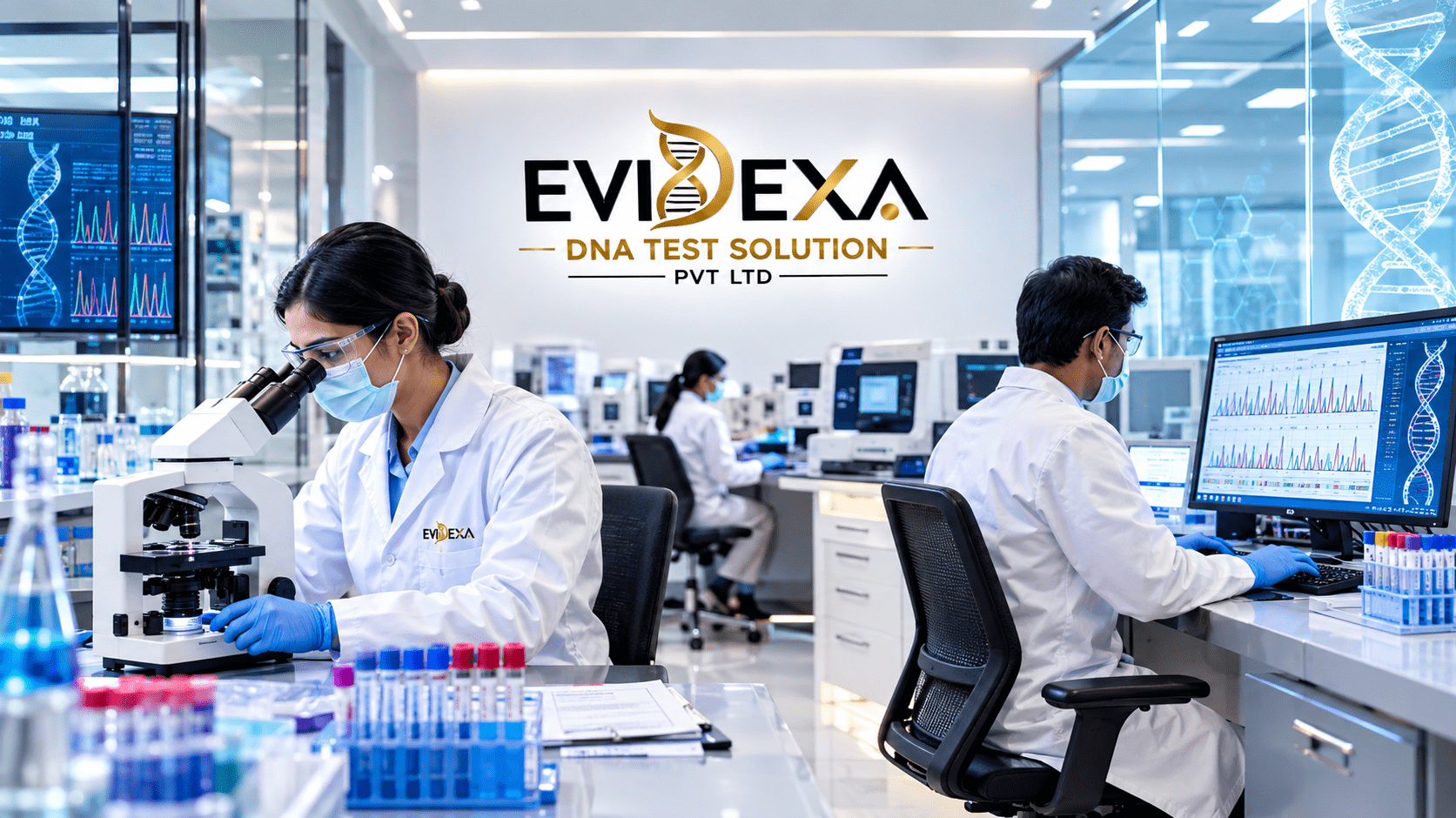 This image is EVIDEXA DNA Test Solution